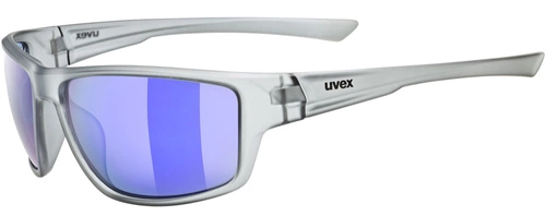 Okulary Uvex Sportstyle 230 (dymione transparentne | niebieskie soczewki mirror S3)