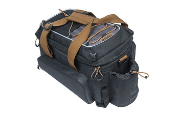 Torba na bagażnik Basil Miles XL Pro (czarno-brązowa 9-36 litrów)