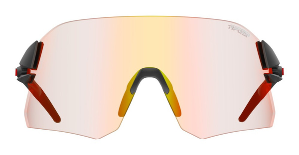 Okulary TIFOSI RAIL CLARION FOTOTEC matte black (1 szkło Clarion Red FOTOCHROM 64%-14% transmisji światła) (NEW)