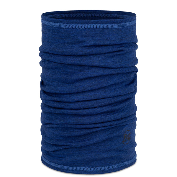 Bandana dziecięca BUFF MERINO LIGHTWEIGHT SOLID COBALT