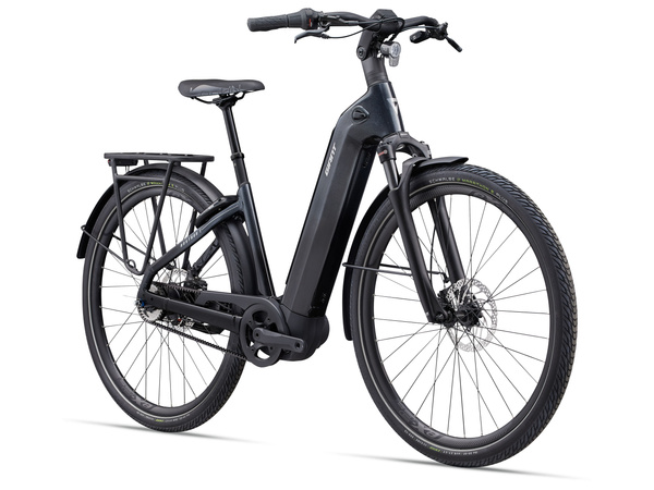 Rower trekkingowy elektryczny Giant AnyTour E+ 1 (2024) Black Diamond