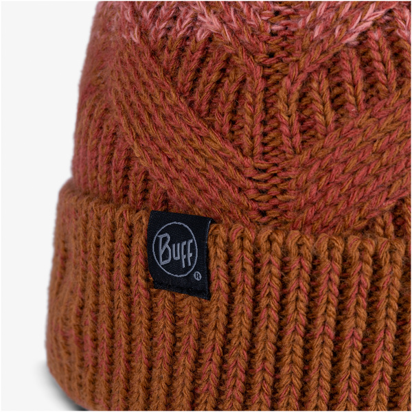 Czapka BUFF KNITTED & FLEECE BEANIE MASHA CINNAMON