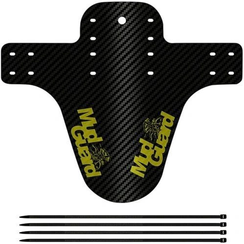 Błotnik przedni Mud Guard Carbon (czarno-żółty)