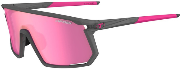 Okulary TIFOSI MOAB CLARION satin vapor (3 szkła Clarion Sunset Pink 12%, AC Red 39%, Clear 90% transmisji światła)