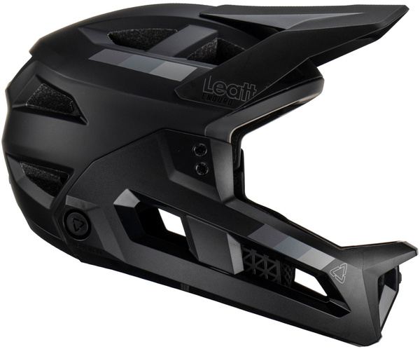 Kask full face Leatt MTB Enduro 2.0 V23 (wypinana szczęka) Stealth