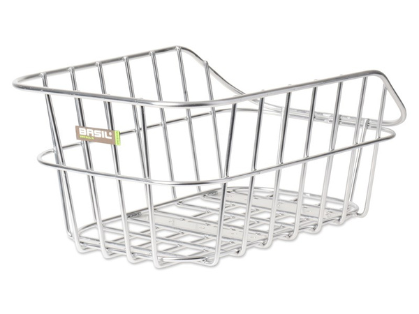 Kosz tylny na bagażnik BASIL CENTO ALU aluminiowy alumninium (WYPRZEDAŻ -50%)