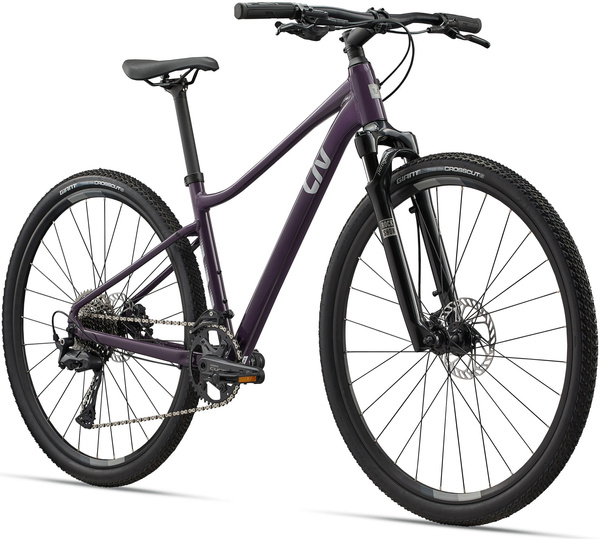 Rower crossowy damski Giant Liv Rove 1 (2025) Tyrian Purple