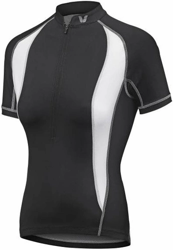 Koszulka z krótkim rękawem damska Giant Liv Vento (czarno-biała)