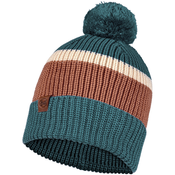 Czapka BUFF KNITTED HAT ELON DUSTY BLUE -DUSTY