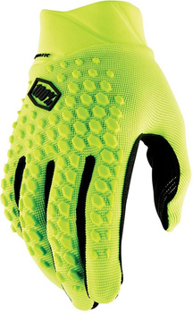 Rękawiczki długie 100% GEOMATIC Fluo Yellow