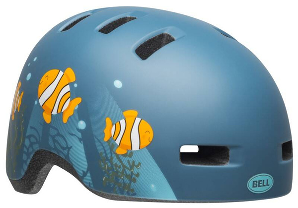 Kask dziecięcy BELL LIL RIPPER (niebieski mat)