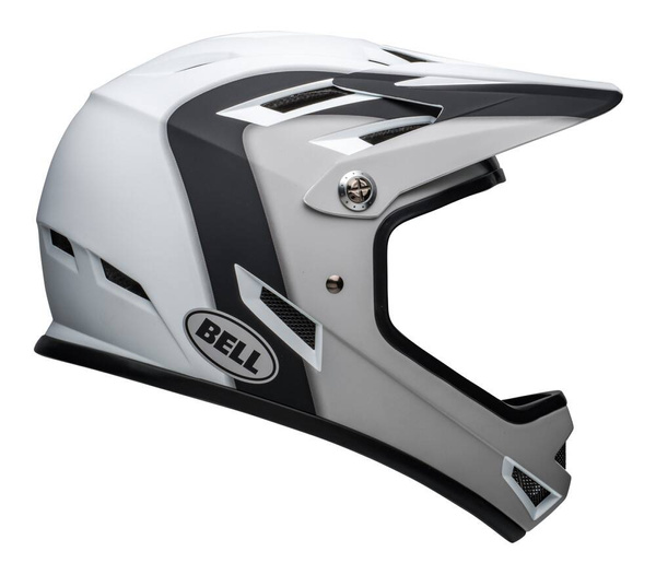 Kask full face BELL SANCTION (biało-czarny)