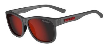 Okulary TIFOSI SWANK XL (szare; soczewka czerwona 15% transmisji światła)