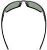 Okulary Uvex Sportstyle 233 P (czarny mat | niebieskie soczewki Polavision® litemirror S3)