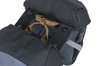 Sakwa podwójna BASIL MILES DOUBLE PANNIER BAG MIK 34L, MIK System (ready to go), 100% wodoodporna, black slate (NEW)