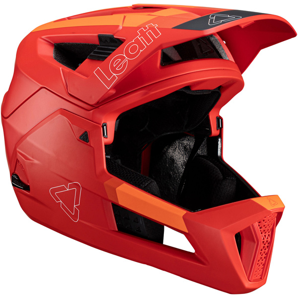 Kask full face Leatt MTB Enduro 4.0 V24 (wypinana szczęka) Red
