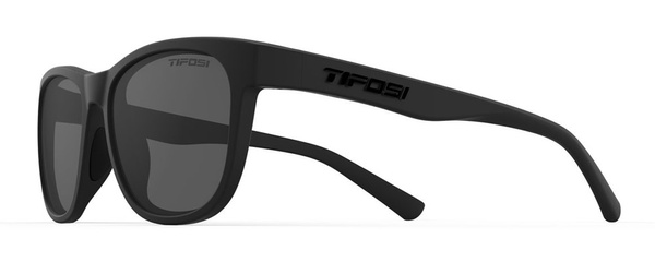 Okulary TIFOSI SWANK (czarne; soczewka szara 15% transmisji światła)