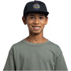 Dziecięca czapka z daszkiem BUFF SNAPBACK CAP SOLID BLACK