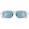 Okulary Uvex Sportstyle 226 White Black (zielone soczewki mirror S3)