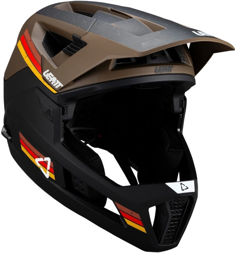 Kask full face Leatt MTB Enduro 4.0 V25 (wypinana szczęka) Loam