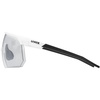 Okulary fotochromowe Uvex Pace One V White Matt (srebrne soczewki litemirror S1-S3)