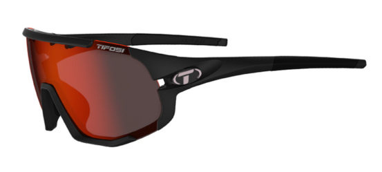 Okulary TIFOSI SLEDGE CLARION FOTOTEC matte black (1 szkło Clarion Red FOTOCHROM 64%-14% transmisji światła) (NEW)