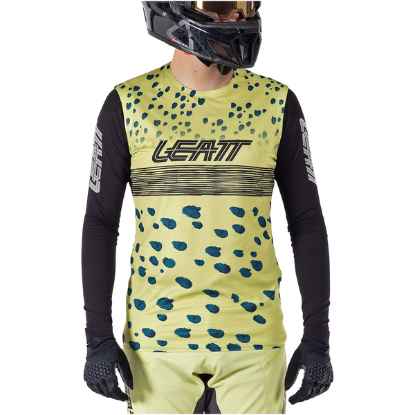 Koszulka z długim rękawem Leatt MTB Gravity 5.0 (zielona)
