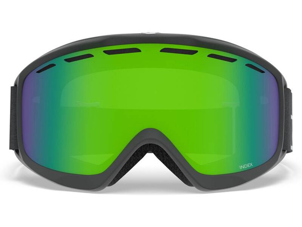 Gogle zimowe GIRO INDEX TITANIUM WORDMARK (soczewka LODEN GREEN)