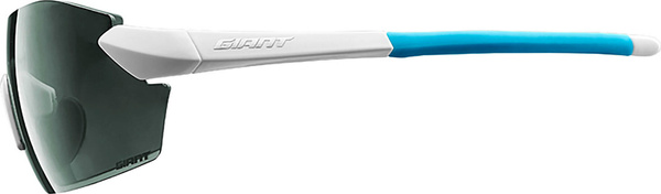 Okulary Giant Apus White Blue (zestaw KolorUp z dodatkowymi soczewkami bezbarwnymi)