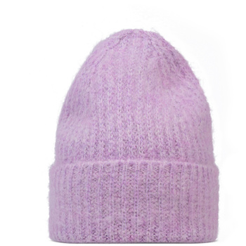 Czapka BUFF KNITTED BEANIE IRNA PURPLE LILAC