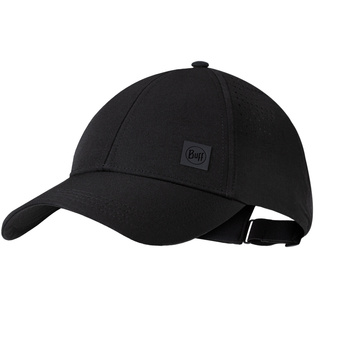 Czapka z daszkiem BUFF SUMMIT CAP SOLID BLACK S/M