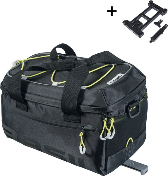Torba na bagażnik Basil Miles + adapter MIK (7 litrów)