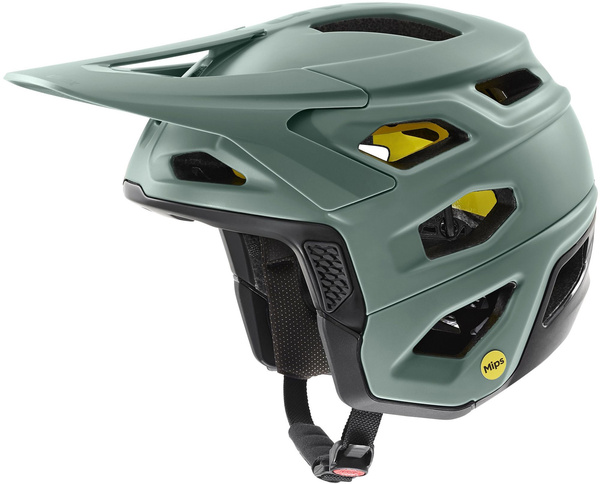 Kask fullface Uvex Revolt MIPS (zielono-czarny)