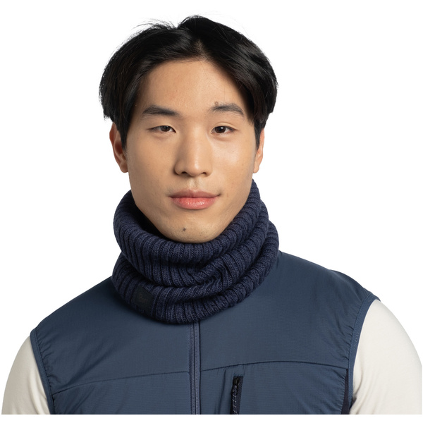 Bandana BUFF KNITTED NECKWARMER NORVAL MIDNIGHT