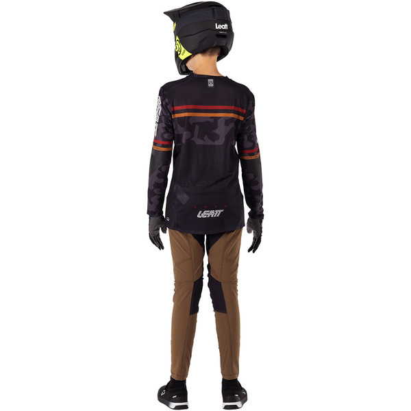 Koszulka dziecięca z długim rękawem Leatt MTB Gravity 4.0 Junior (czarna)