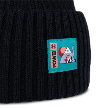 Czapka BUFF KNITTED BEANIE POW RUTGER BLACK