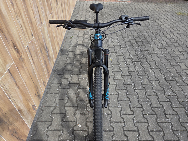 Używany rower elektryczny MTB Trek Rail 9 (2019) niebieski