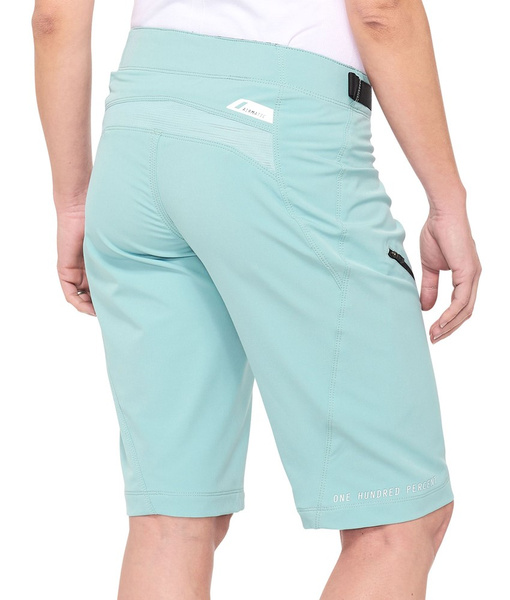 Spodenki damskie 100% AIRMATIC Seafoam 