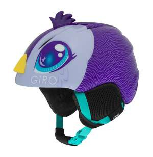 Kask zimowy dziecięcy GIRO LAUNCH PLUS (Fioletowy pingwin)