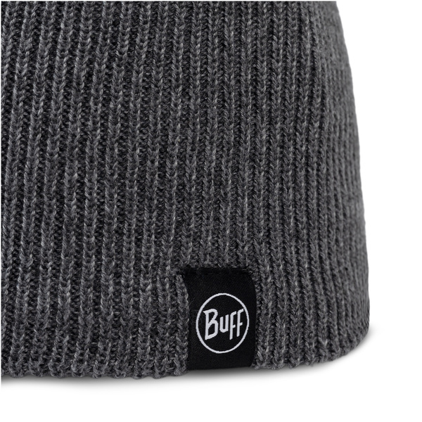 Czapka BUFF KNITTED & FULL FLEECE BEANIE RENVI GREY HEATHER
