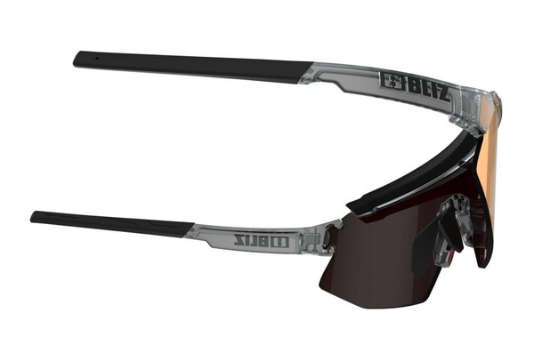 Okulary Bliz Active Breeze Transparent Dark (brązowo-czerwone soczewki kat. 3)