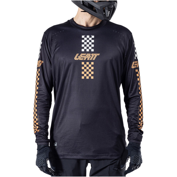 Koszulka z długim rękawem Leatt MTB Enduro 4.0 (czarna)