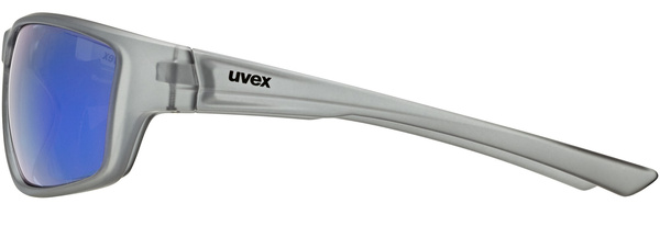 Okulary Uvex Sportstyle 230 (dymione transparentne | niebieskie soczewki mirror S3)