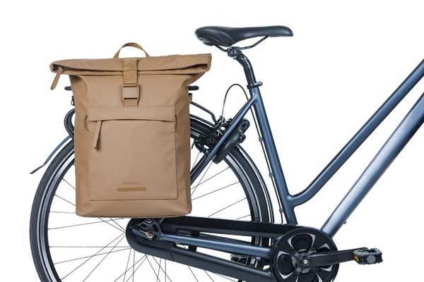 Sakwa pojedyncza BASIL BROOKLYN shoulder bag 17L, MIK Hooks, sand (NEW 2026)