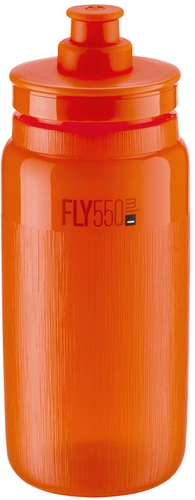 Bidon Elite Fly Tex Clear Orange Red