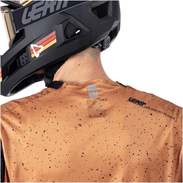 Koszulka z długim rękawem Leatt MTB Enduro 4.0 (brązowo-czarna)