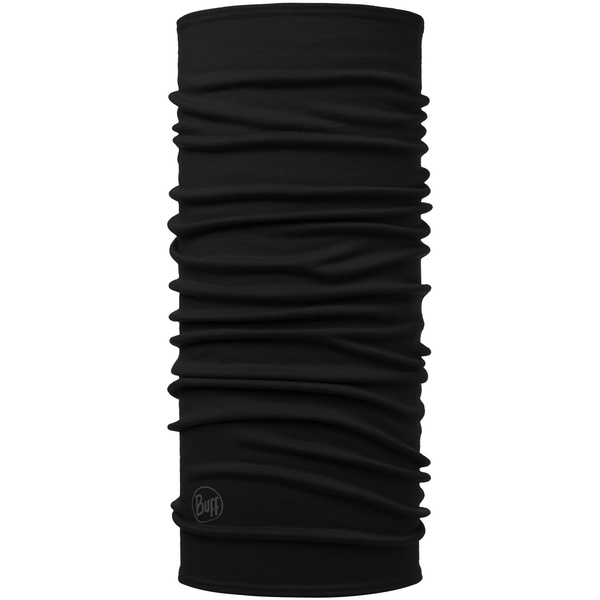 Bandana BUFF MERINO MIDWEIGHT SOLID BLACK