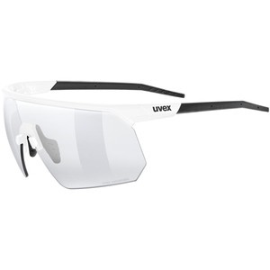 Okulary fotochromowe Uvex Pace One V White Matt (srebrne soczewki litemirror S1-S3)