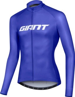 Koszulka z długim rękawem Giant Race Day Blue