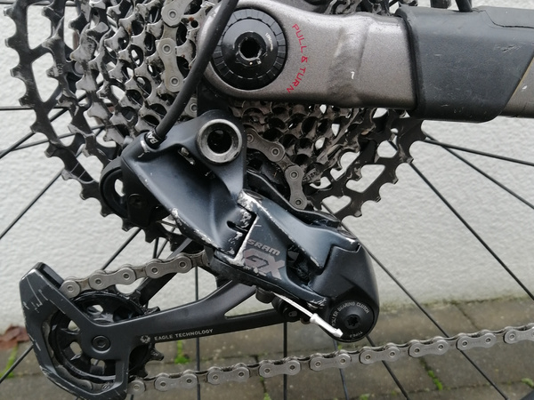 Używany rower MTB Orbea Occam H20 Eagle Anthracite Red